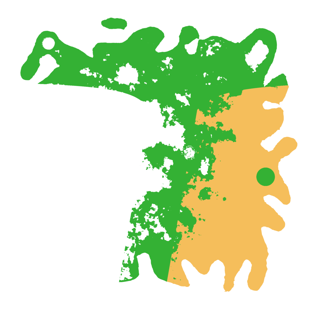 Biome Rust Map: Barren, Size: 4500, Seed: 5674727