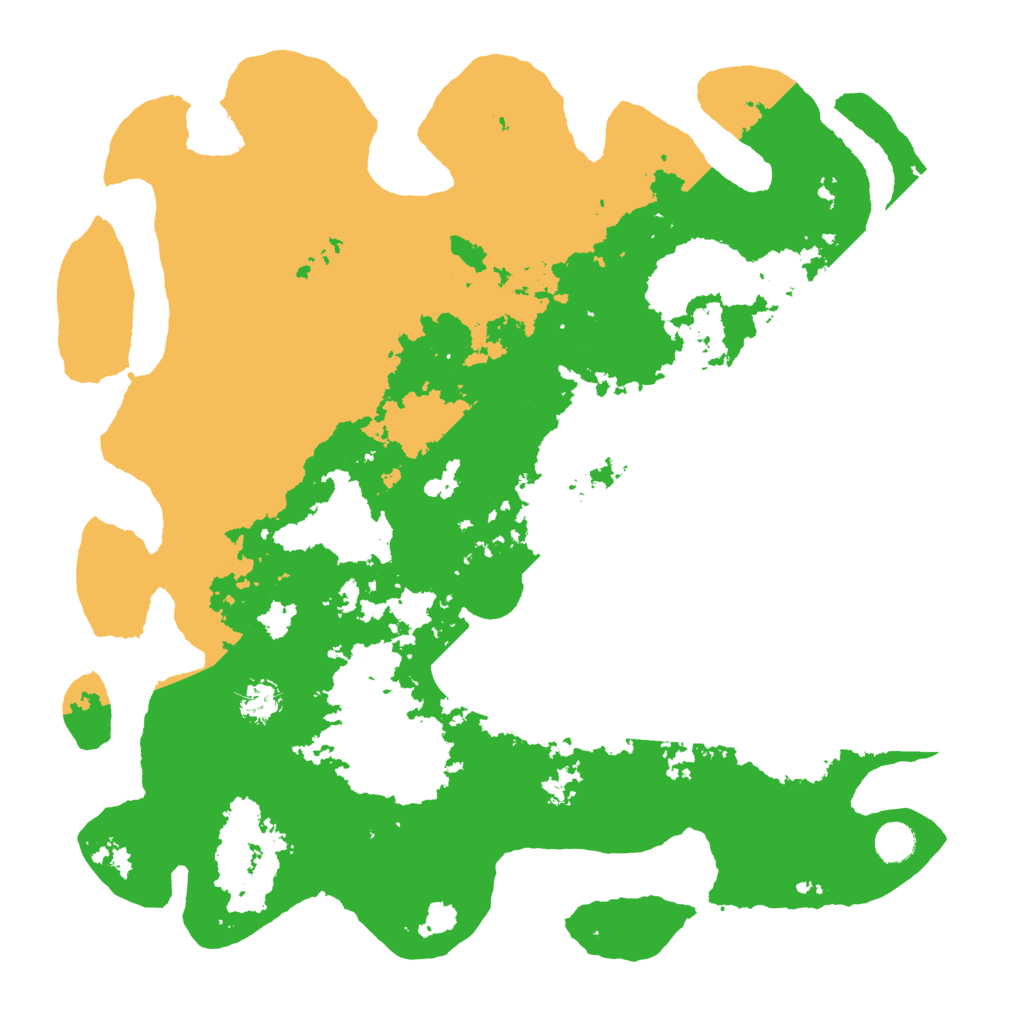 Biome Rust Map: Barren, Size: 4500, Seed: 2931176