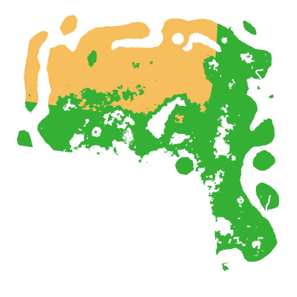 Biome Rust Map: Procedural Map, Size: 4500, Seed: 1562214