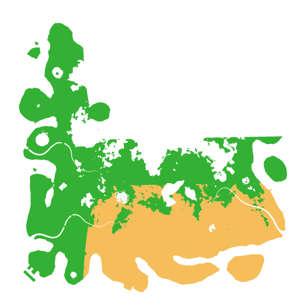 Biome Rust Map: Procedural Map, Size: 4300, Seed: 1317461382