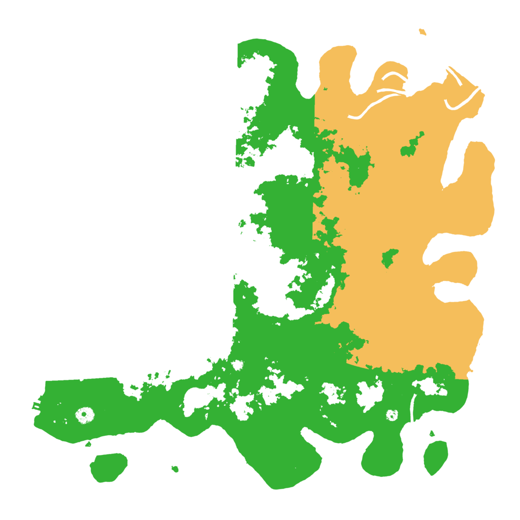 Biome Rust Map: Procedural Map, Size: 4500, Seed: 2477587