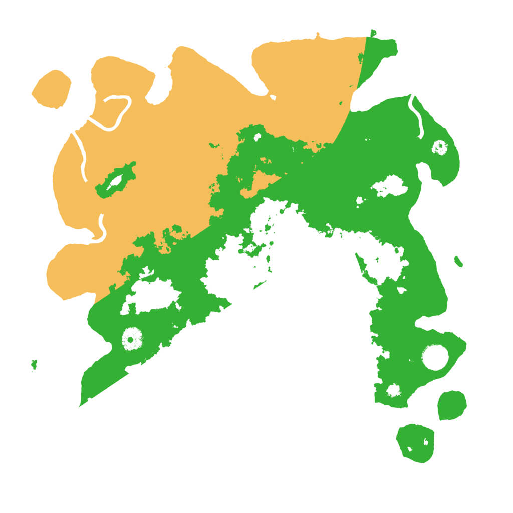Biome Rust Map: Procedural Map, Size: 3500, Seed: 1574805449
