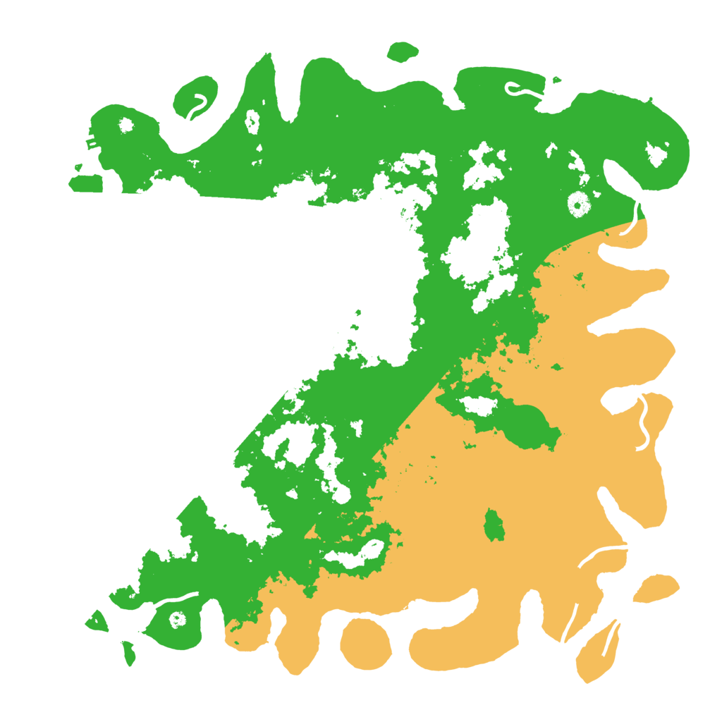 Biome Rust Map: Procedural Map, Size: 4500, Seed: 5810830