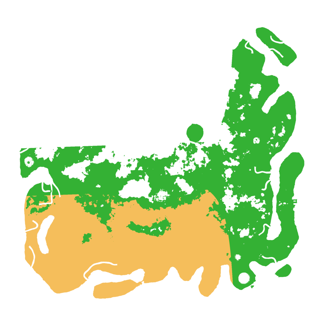 Biome Rust Map: Procedural Map, Size: 5000, Seed: 1976