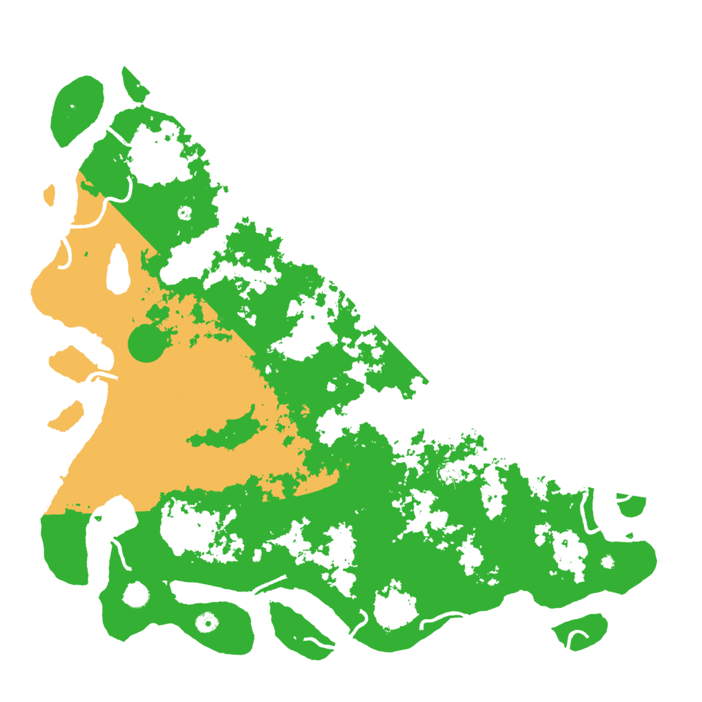 Biome Rust Map: Procedural Map, Size: 5000, Seed: 217688