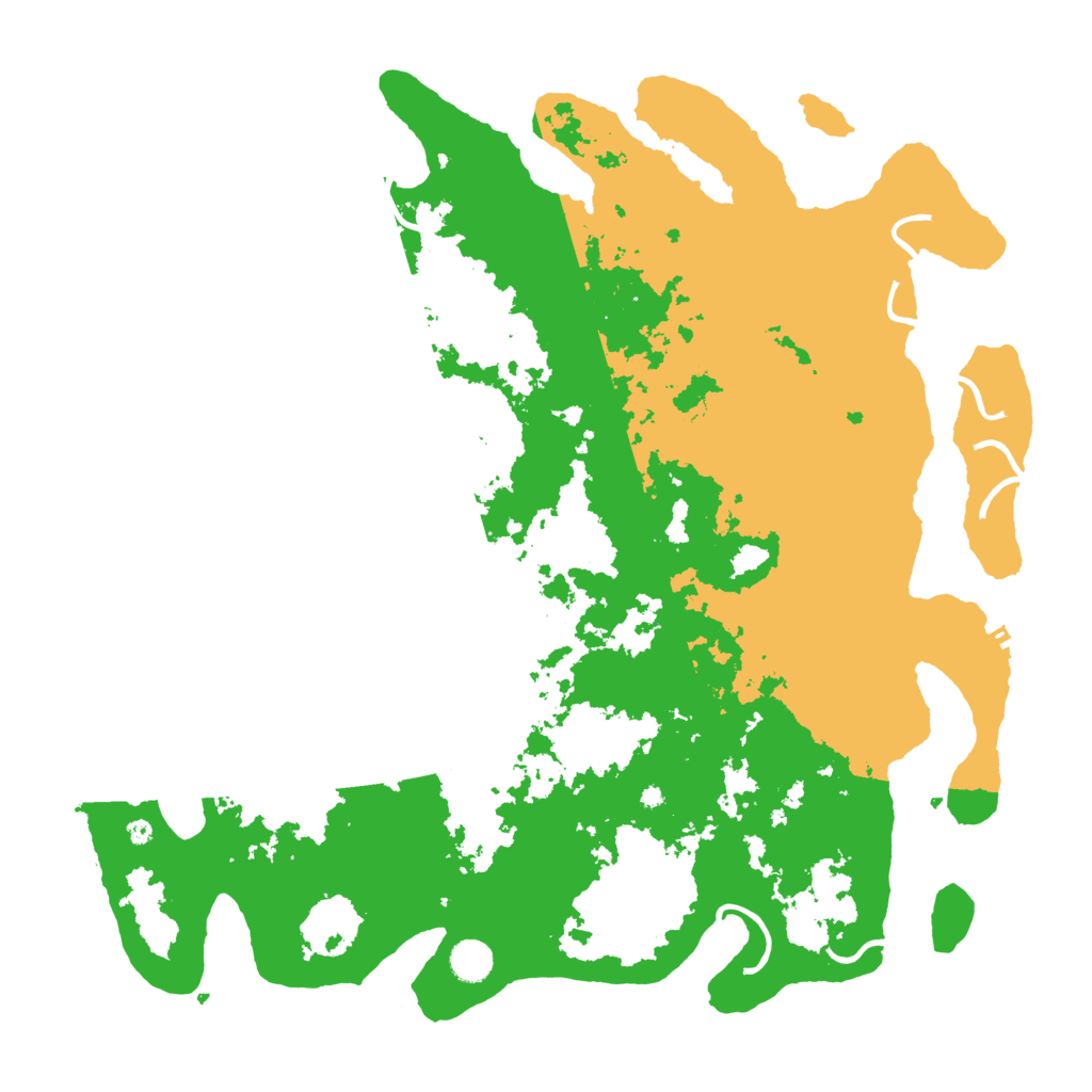 Biome Rust Map: Procedural Map, Size: 4500, Seed: 239297