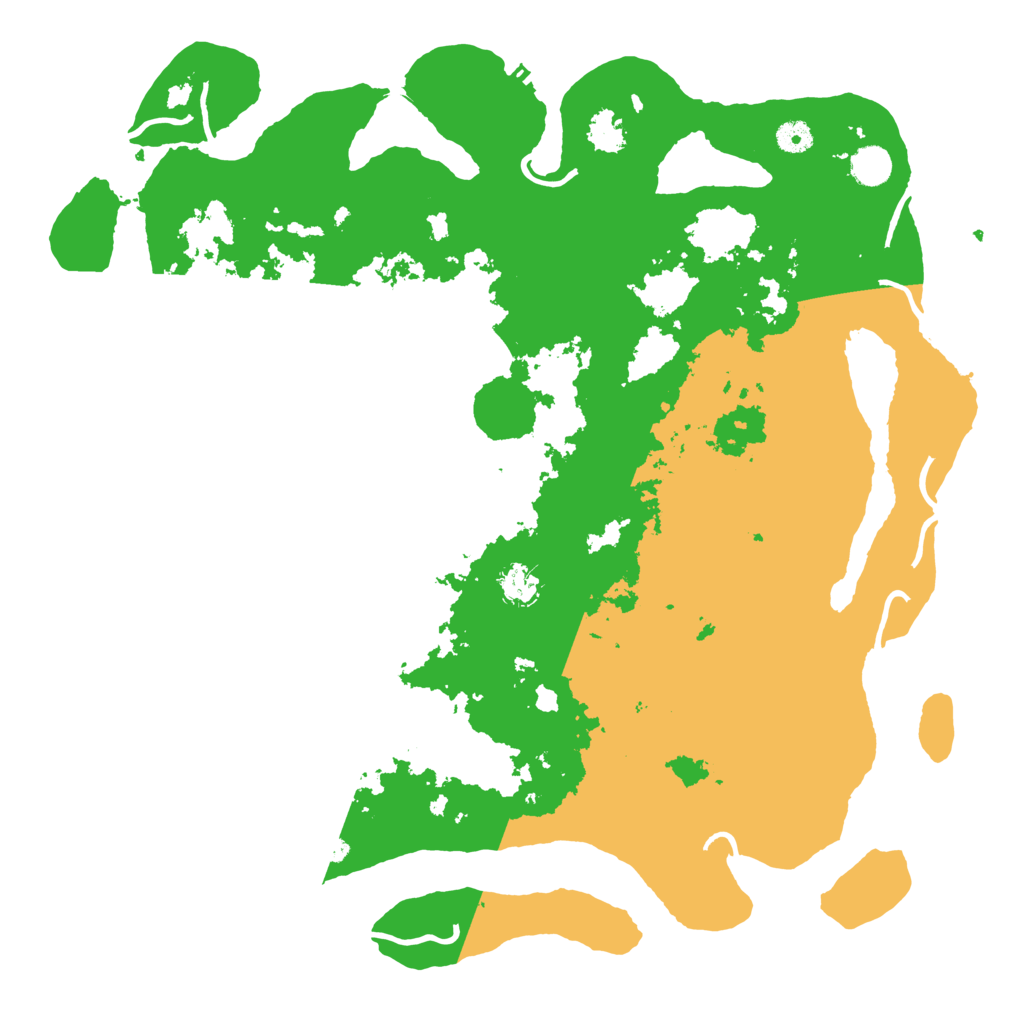 Biome Rust Map: Procedural Map, Size: 4500, Seed: 2389269