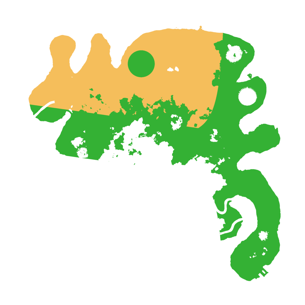 Biome Rust Map: Procedural Map, Size: 3000, Seed: 29939809