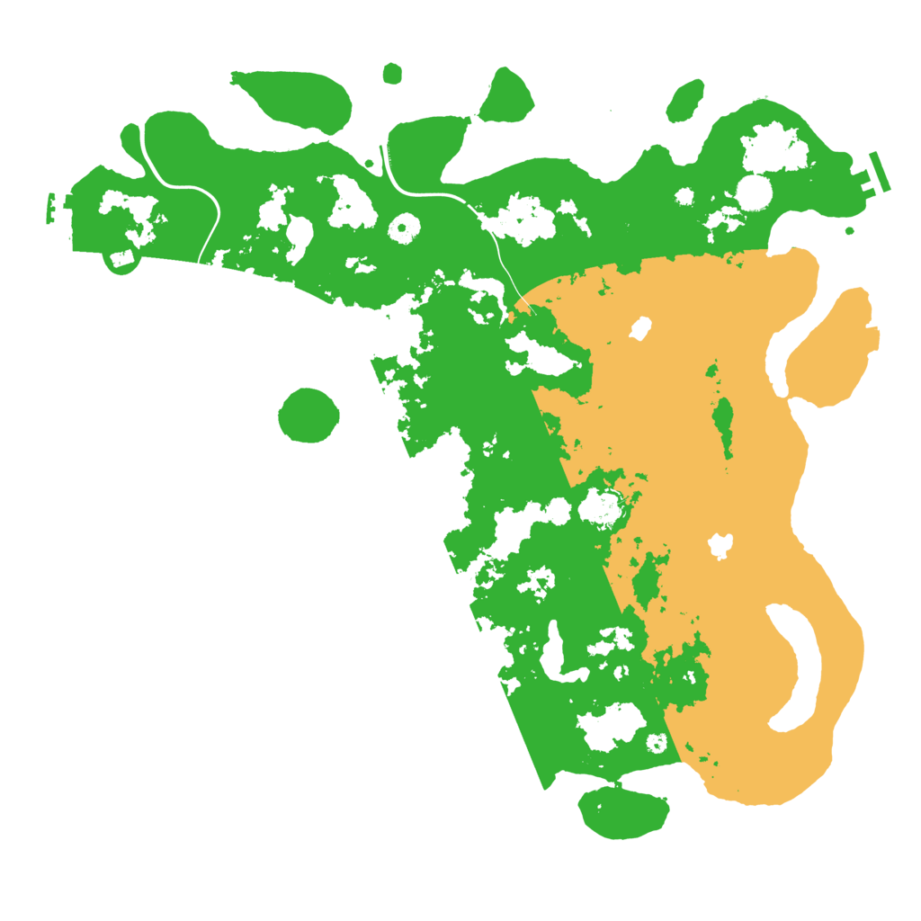 Biome Rust Map: Procedural Map, Size: 4500, Seed: 2626387
