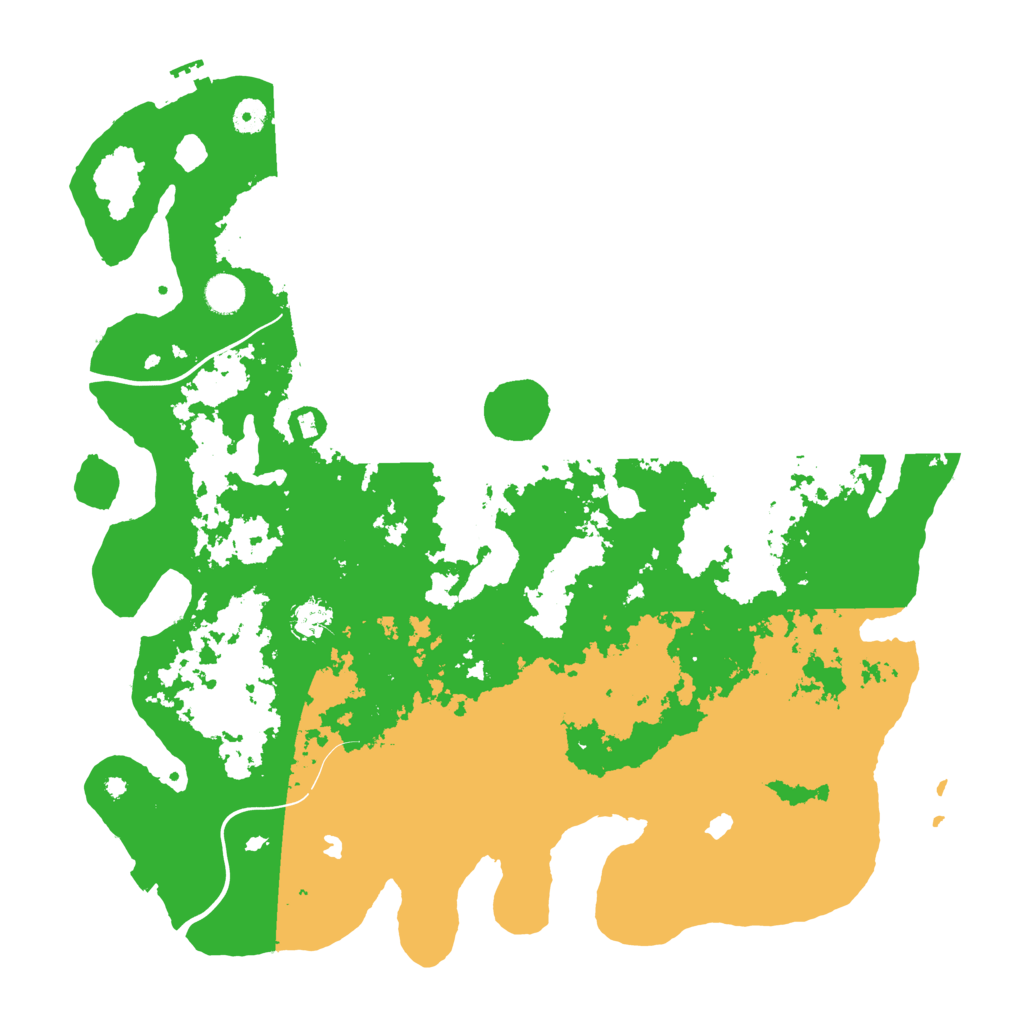 Biome Rust Map: Procedural Map, Size: 4500, Seed: 3028699