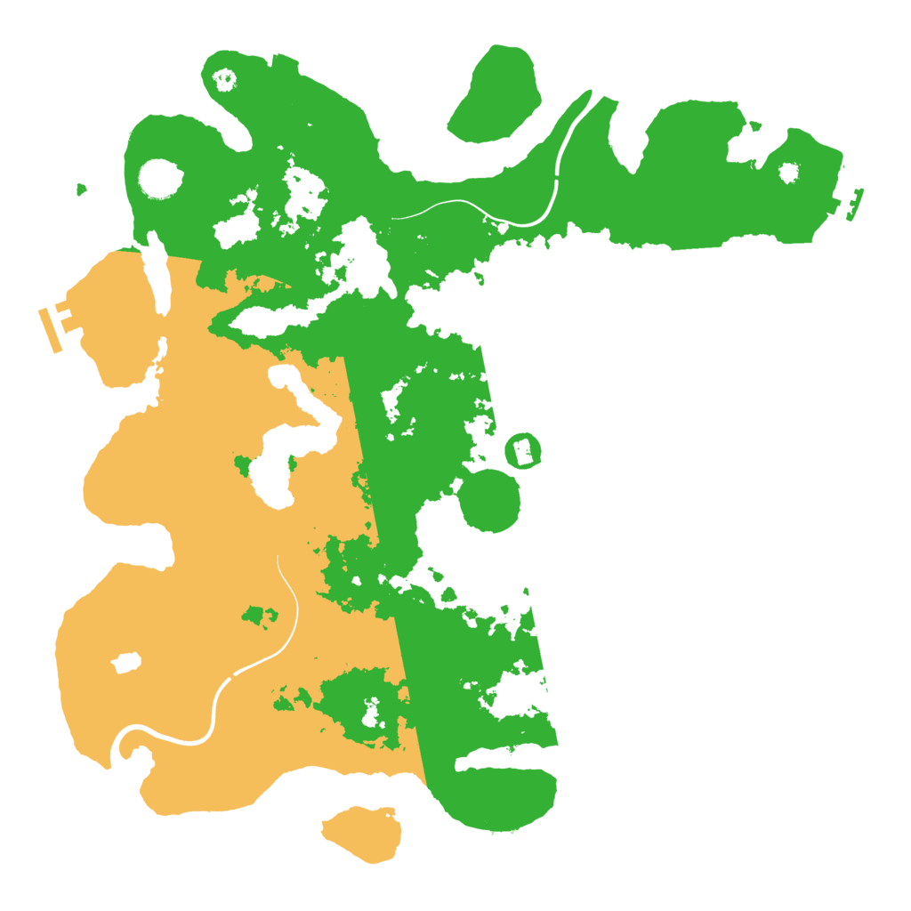 Biome Rust Map: Procedural Map, Size: 4000, Seed: 875485520