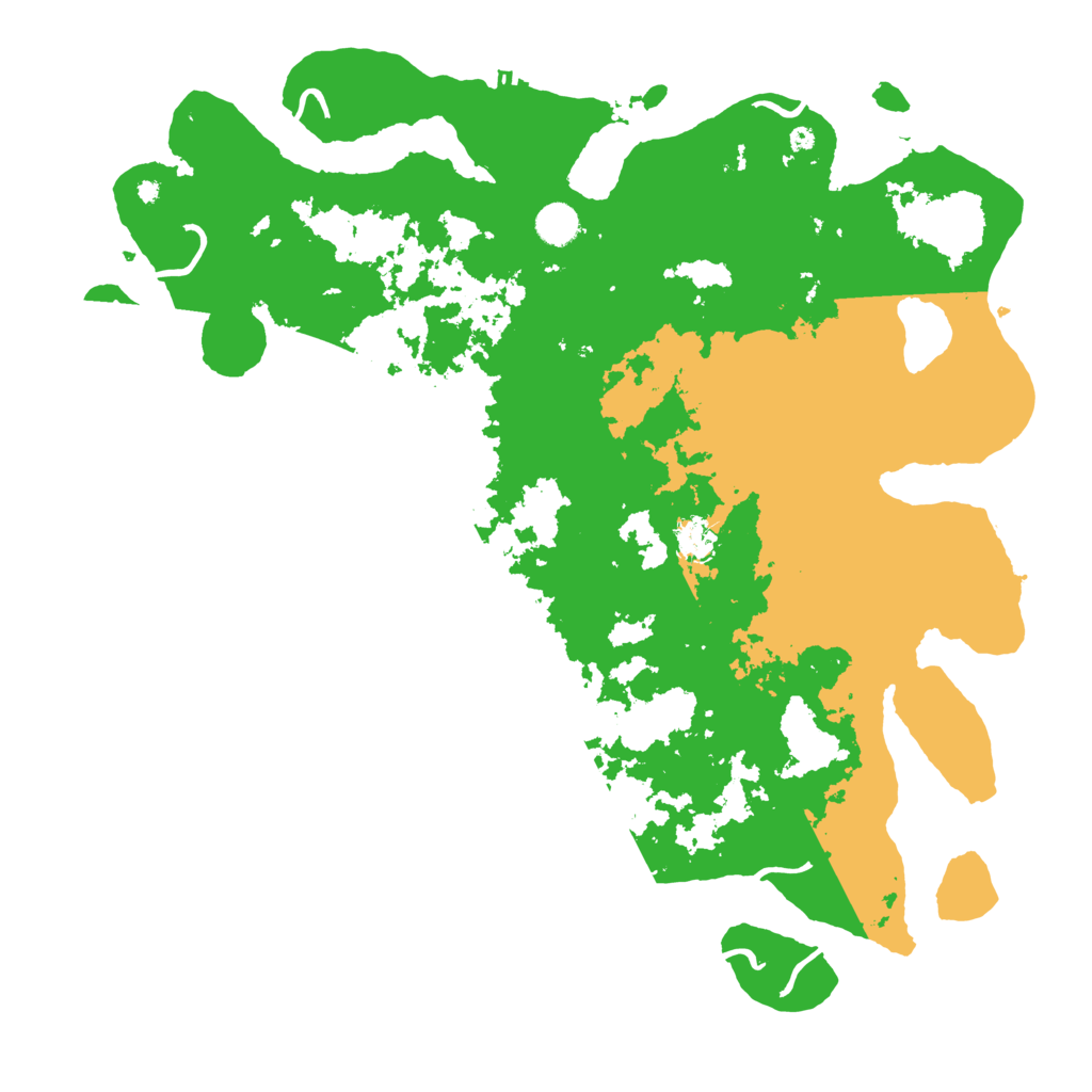Biome Rust Map: Procedural Map, Size: 4500, Seed: 3003571