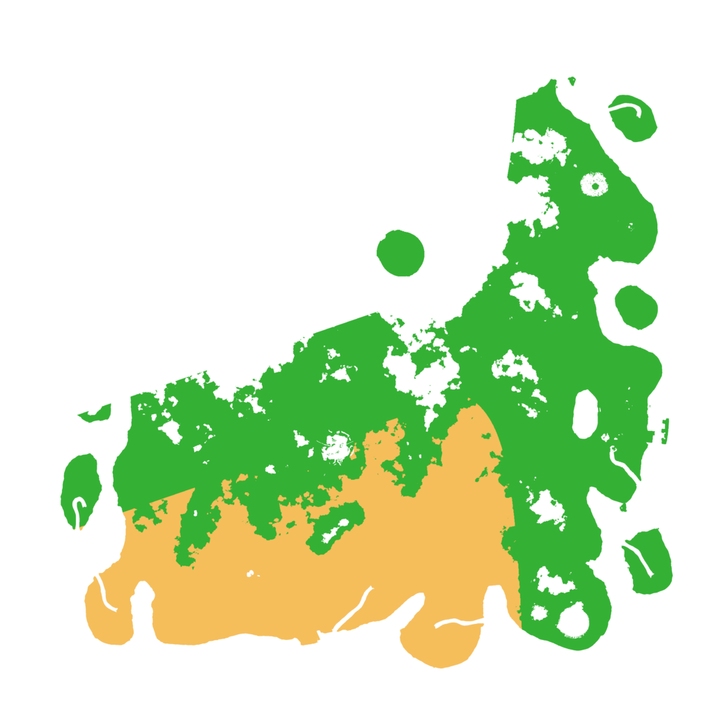 Biome Rust Map: Procedural Map, Size: 4200, Seed: 5846452