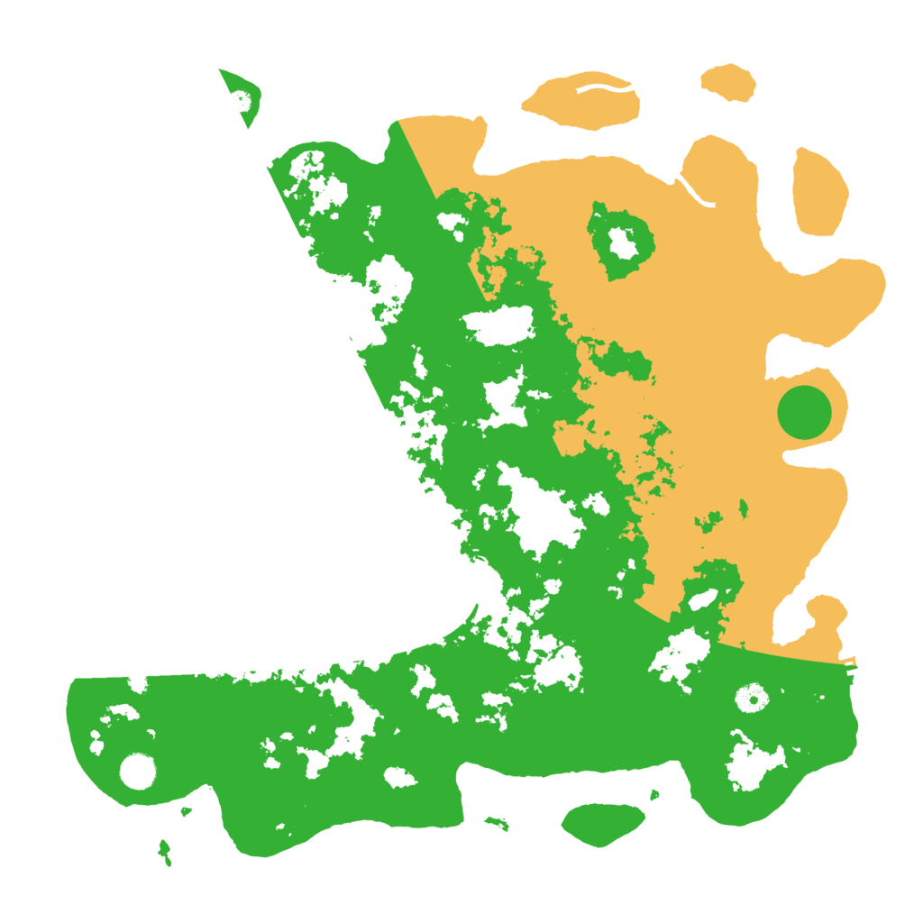 Biome Rust Map: Procedural Map, Size: 4500, Seed: 1329619251