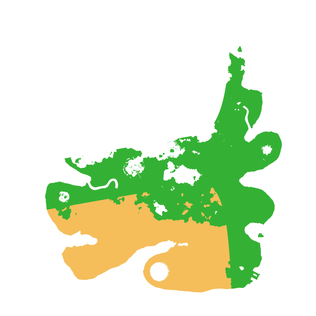 Biome Rust Map: Procedural Map, Size: 3000, Seed: 1965139866