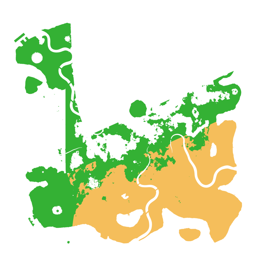 Biome Rust Map: Procedural Map, Size: 4250, Seed: 2009814212
