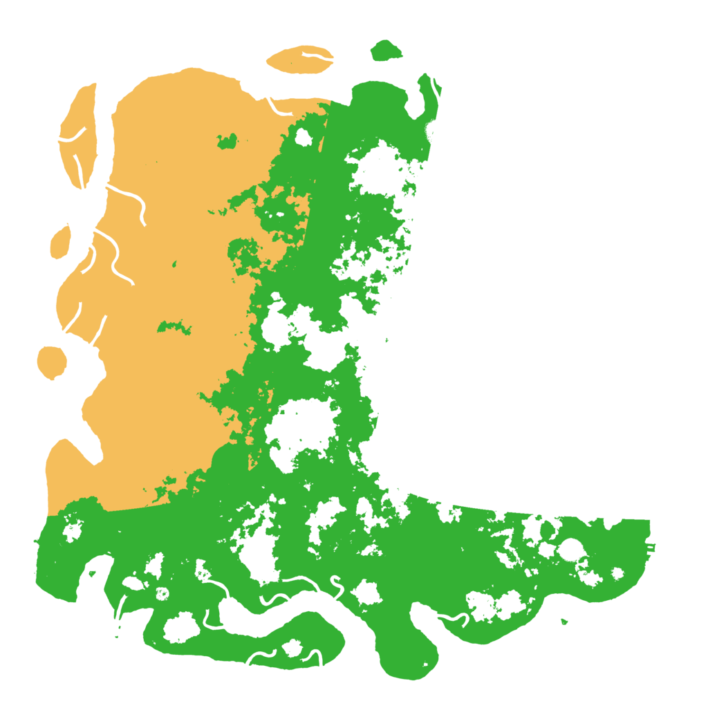 Biome Rust Map: Procedural Map, Size: 5300, Seed: 24888777