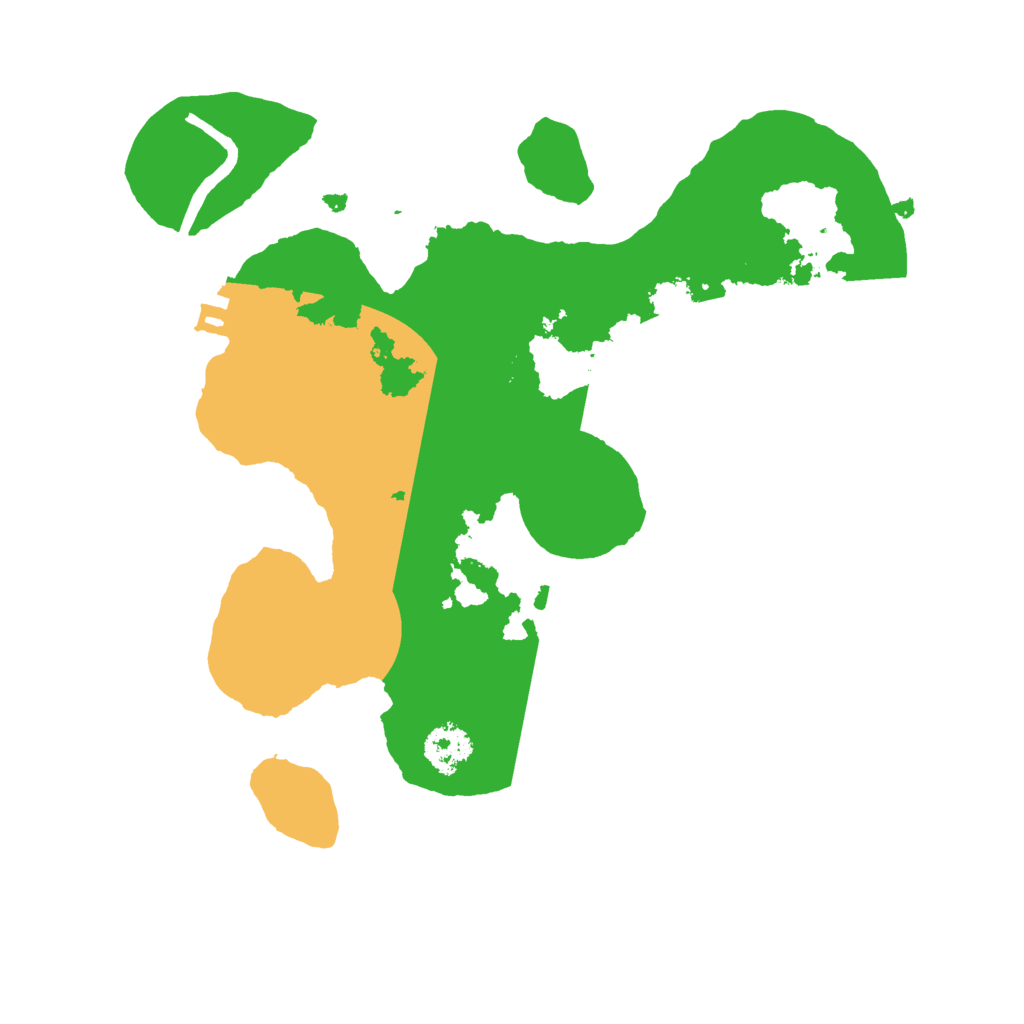 Biome Rust Map: Procedural Map, Size: 2250, Seed: 20220407