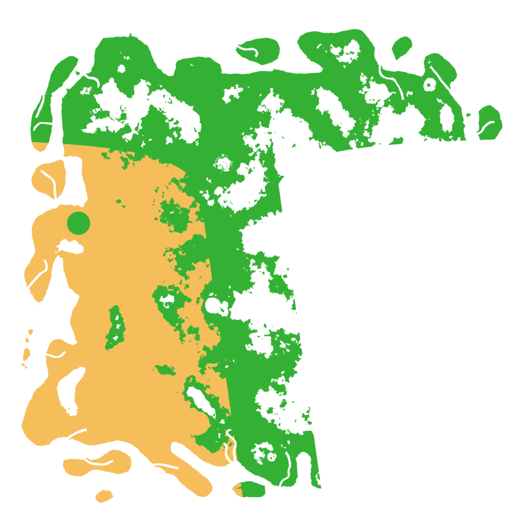 Biome Rust Map: Procedural Map, Size: 6000, Seed: 64241