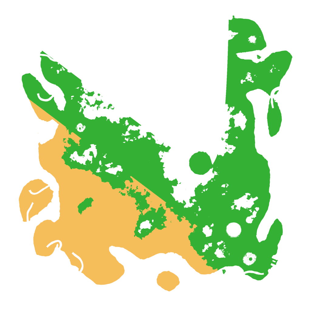 Biome Rust Map: Procedural Map, Size: 3700, Seed: 202020