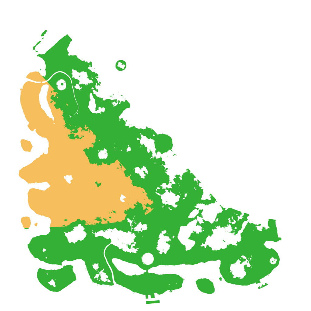 Biome Rust Map: Procedural Map, Size: 4600, Seed: 4531231