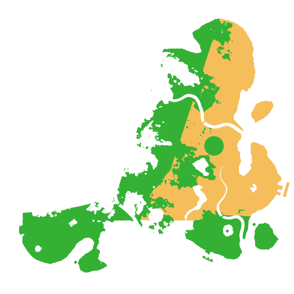 Biome Rust Map: Procedural Map, Size: 4000, Seed: 1725616623
