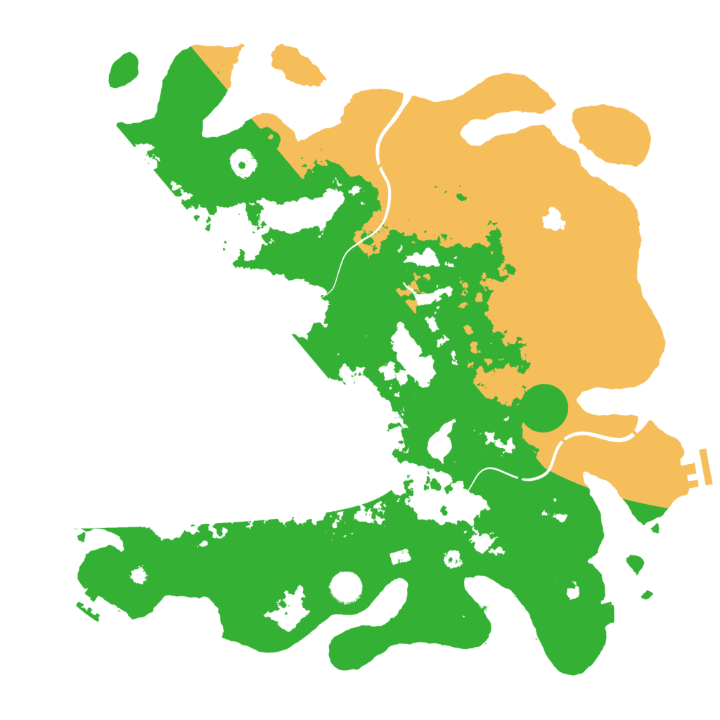 Biome Rust Map: Procedural Map, Size: 4000, Seed: 1773630117