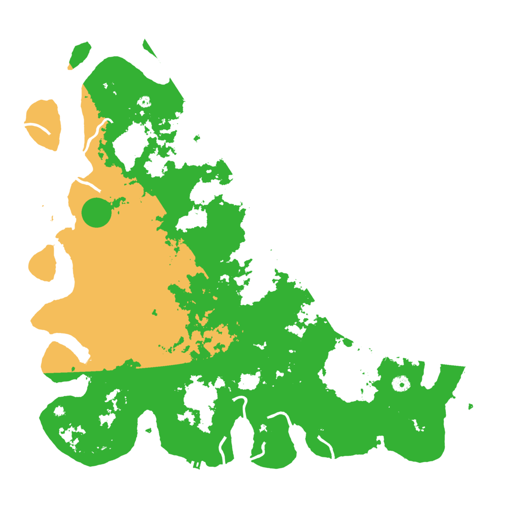 Biome Rust Map: Procedural Map, Size: 4500, Seed: 1450