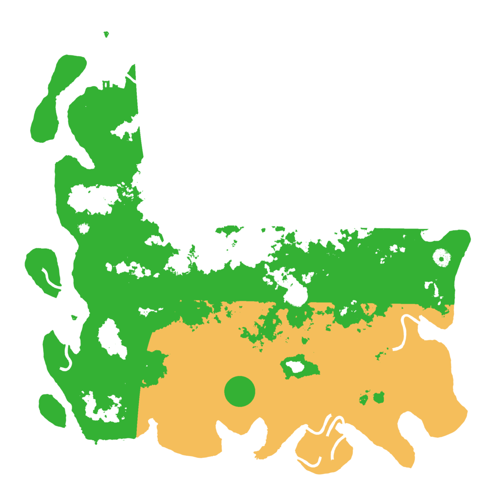 Biome Rust Map: Procedural Map, Size: 4300, Seed: 1735471471