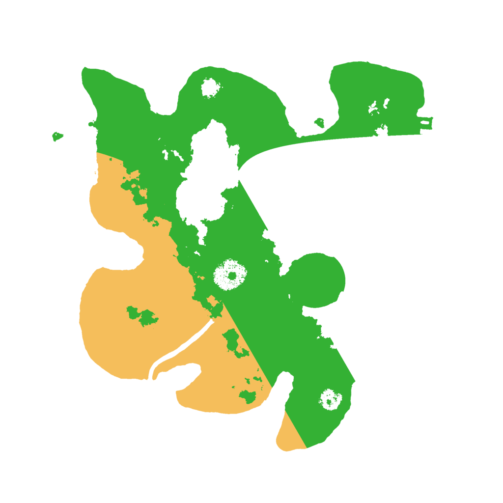 Biome Rust Map: Procedural Map, Size: 2460, Seed: 420