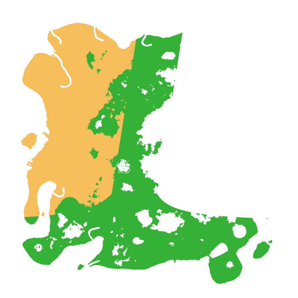Biome Rust Map: Procedural Map, Size: 4000, Seed: 7035