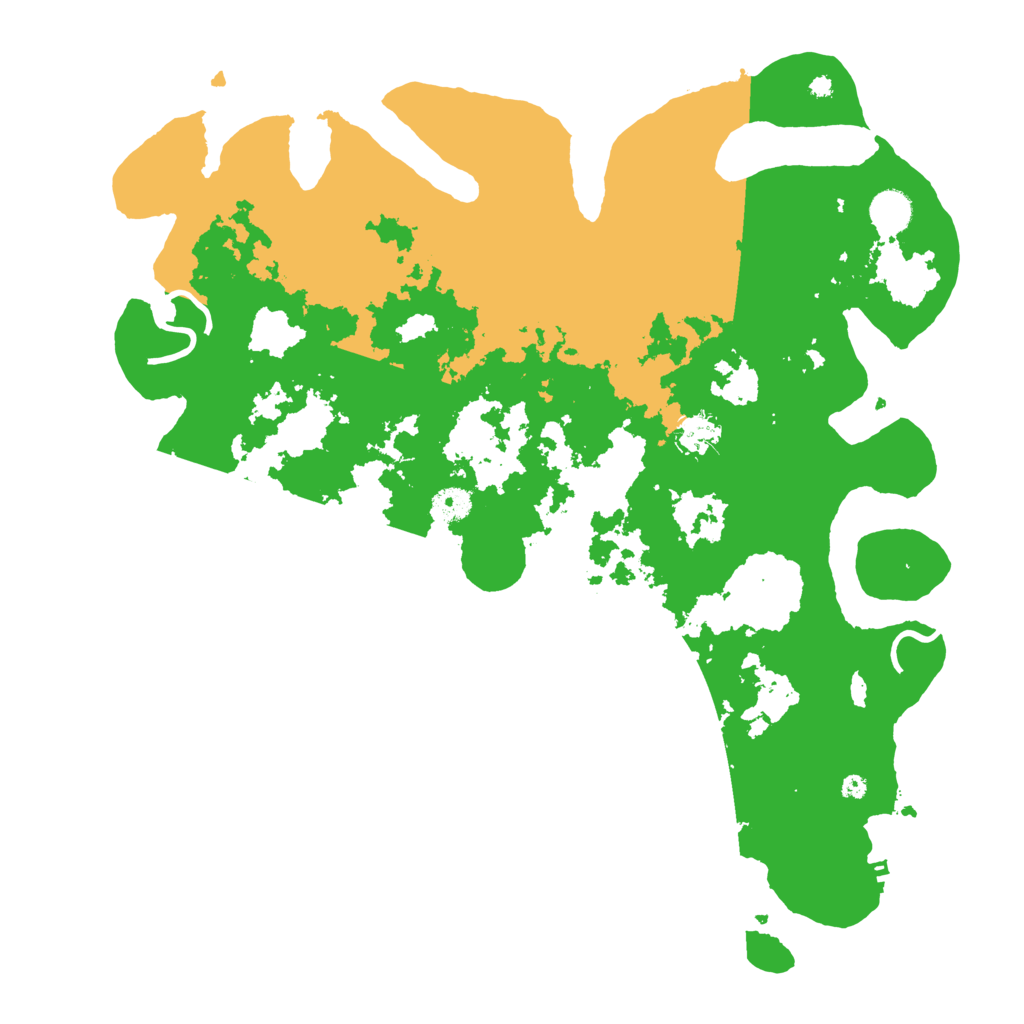 Biome Rust Map: Procedural Map, Size: 4250, Seed: 1389764078