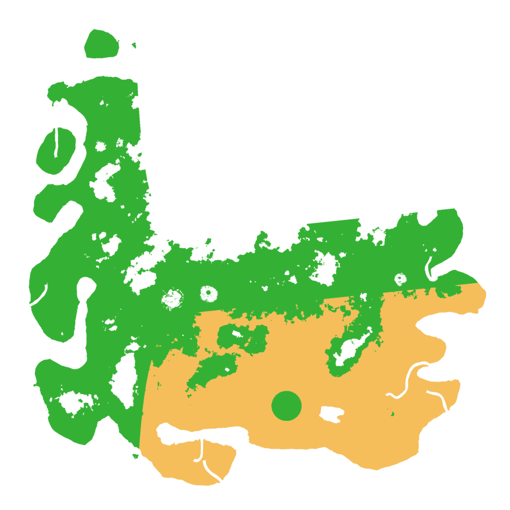 Biome Rust Map: Procedural Map, Size: 4500, Seed: 1445736