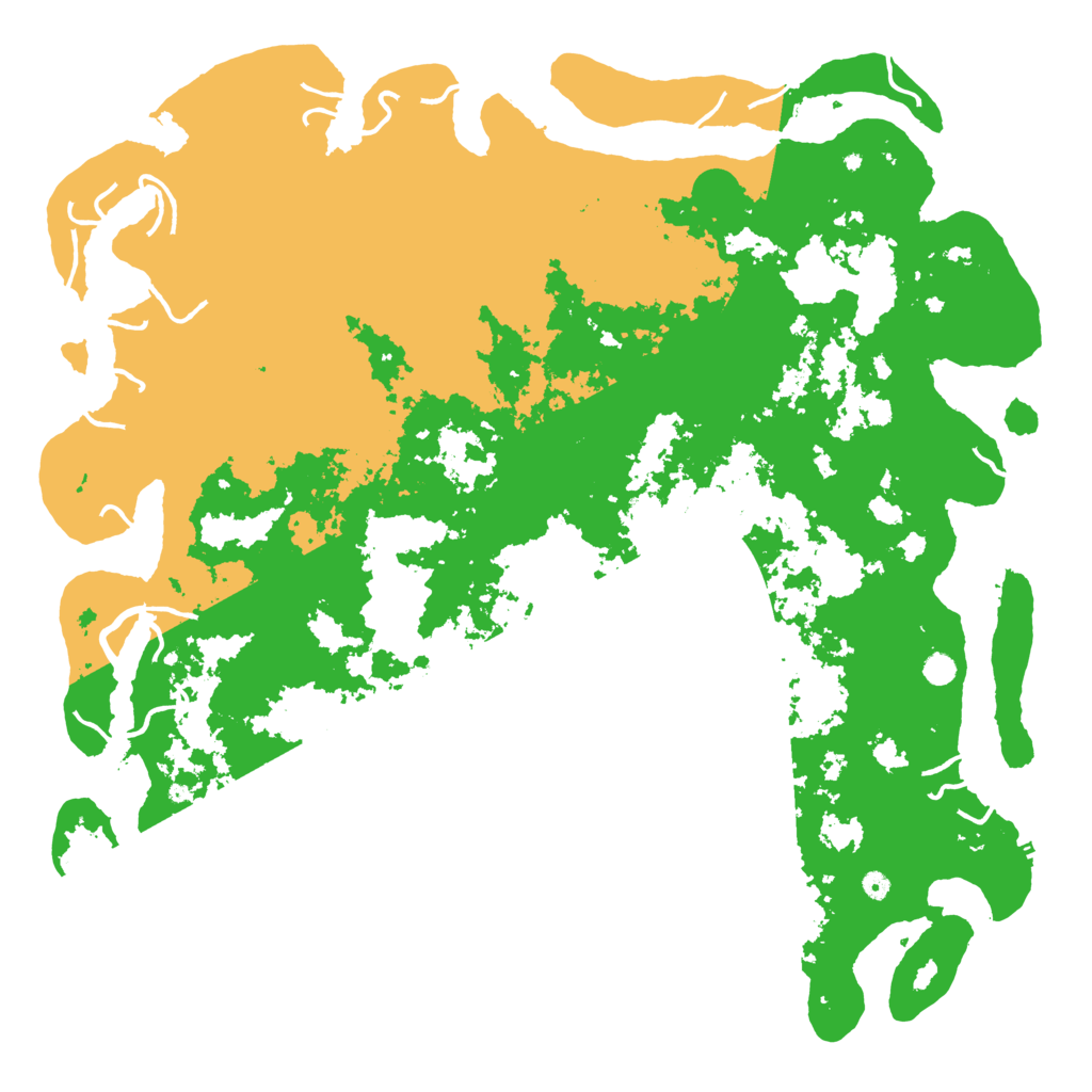 Biome Rust Map: Procedural Map, Size: 6000, Seed: 89475