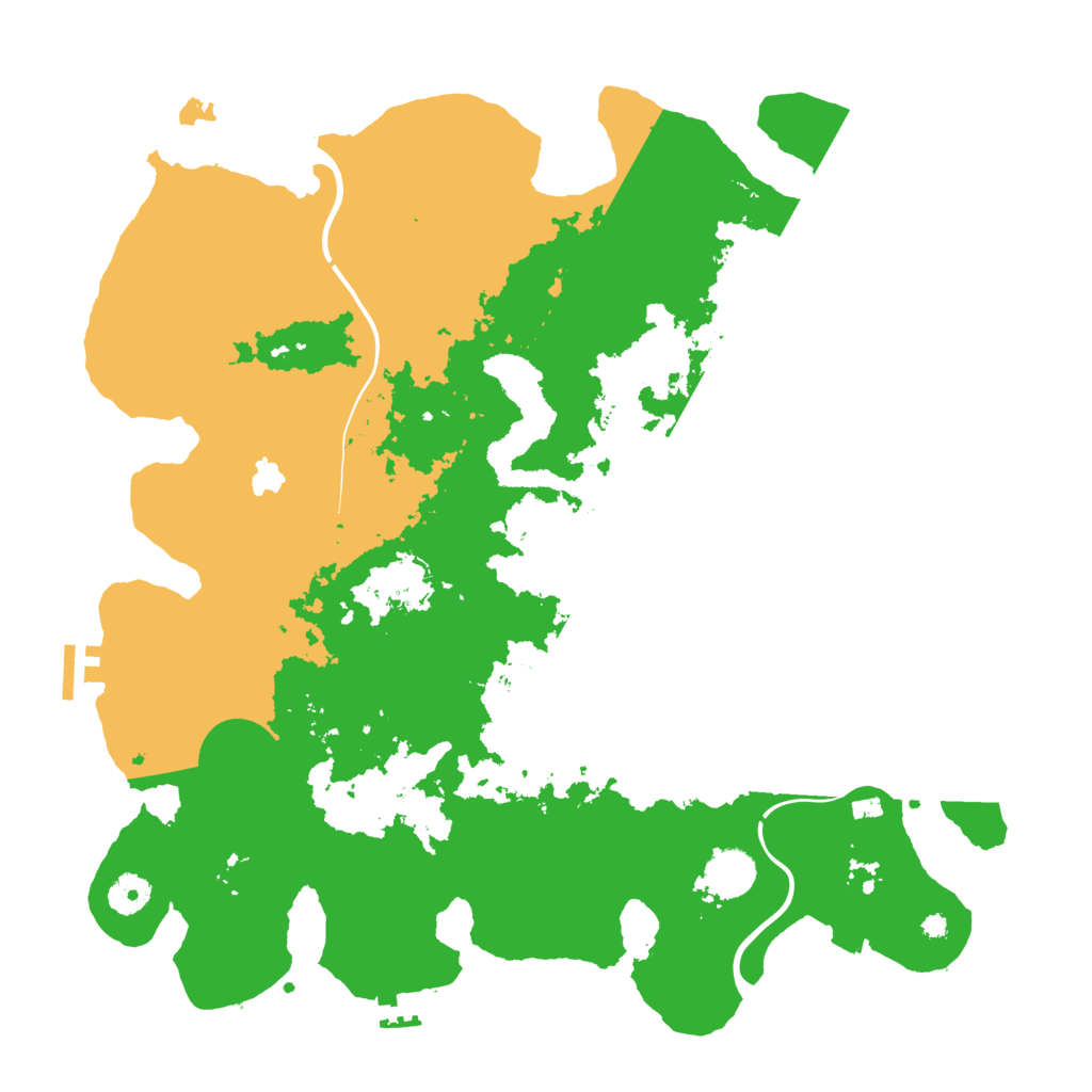 Biome Rust Map: Procedural Map, Size: 4000, Seed: 859073909