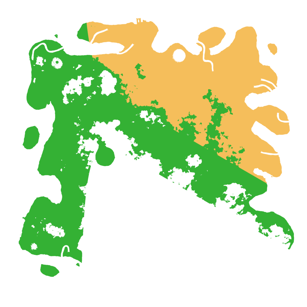 Biome Rust Map: Procedural Map, Size: 4250, Seed: 1309037220