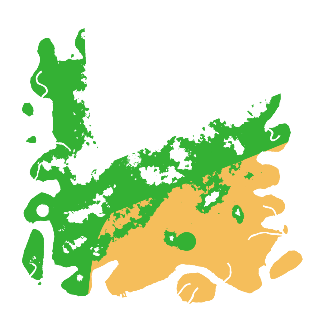 Biome Rust Map: Procedural Map, Size: 4500, Seed: 6229489