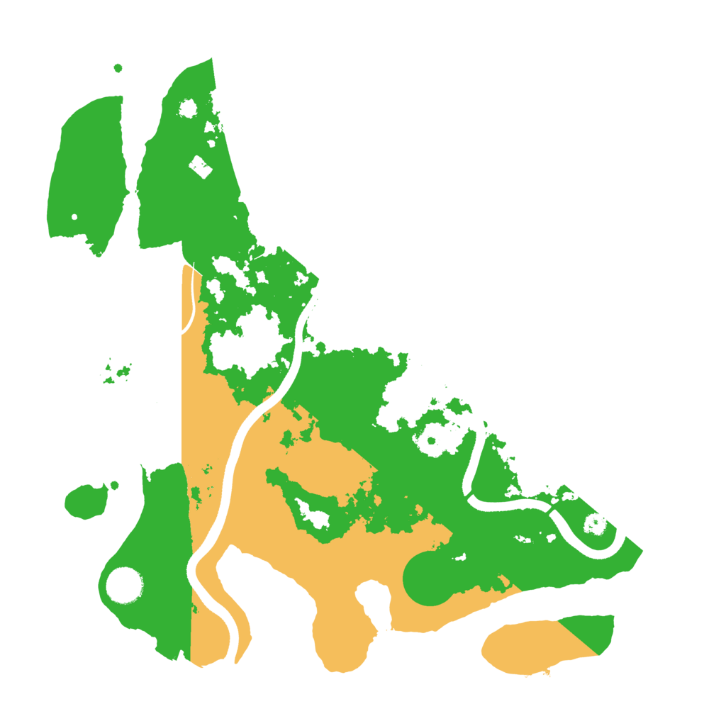 Biome Rust Map: Procedural Map, Size: 3500, Seed: 404