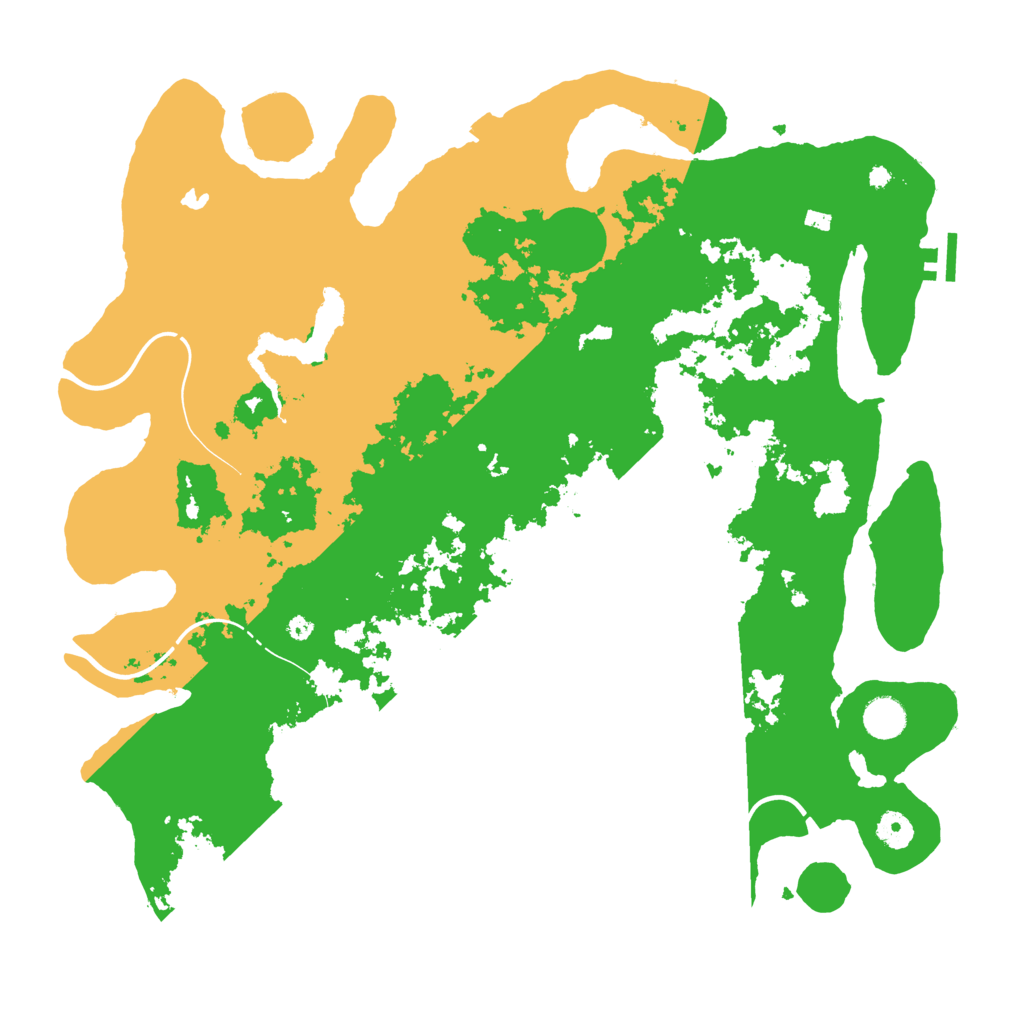 Biome Rust Map: Procedural Map, Size: 4250, Seed: 2022040103