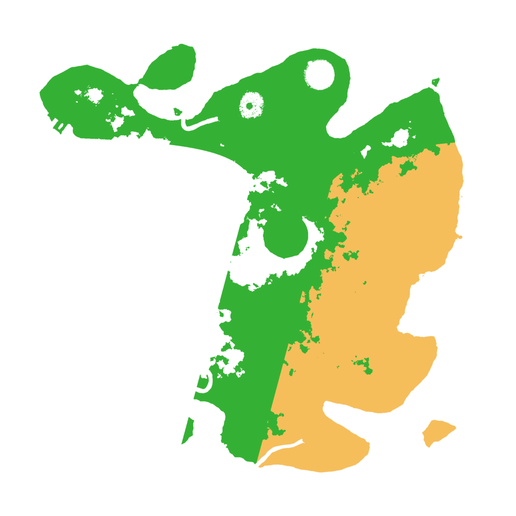 Biome Rust Map: Procedural Map, Size: 3050, Seed: 1868531710