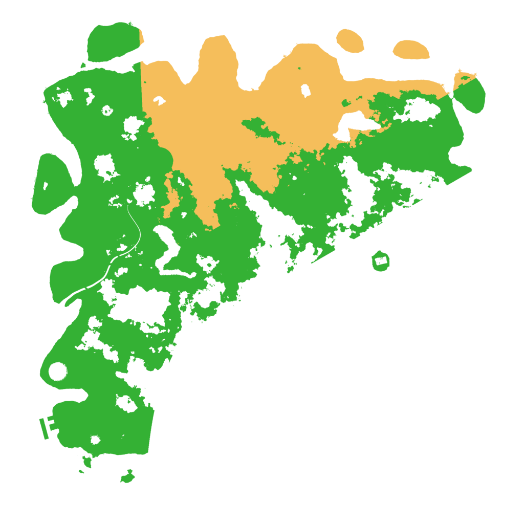 Biome Rust Map: Procedural Map, Size: 5000, Seed: 9
