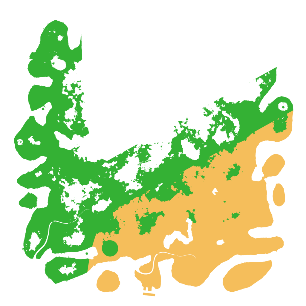 Biome Rust Map: Procedural Map, Size: 5000, Seed: 2145785875