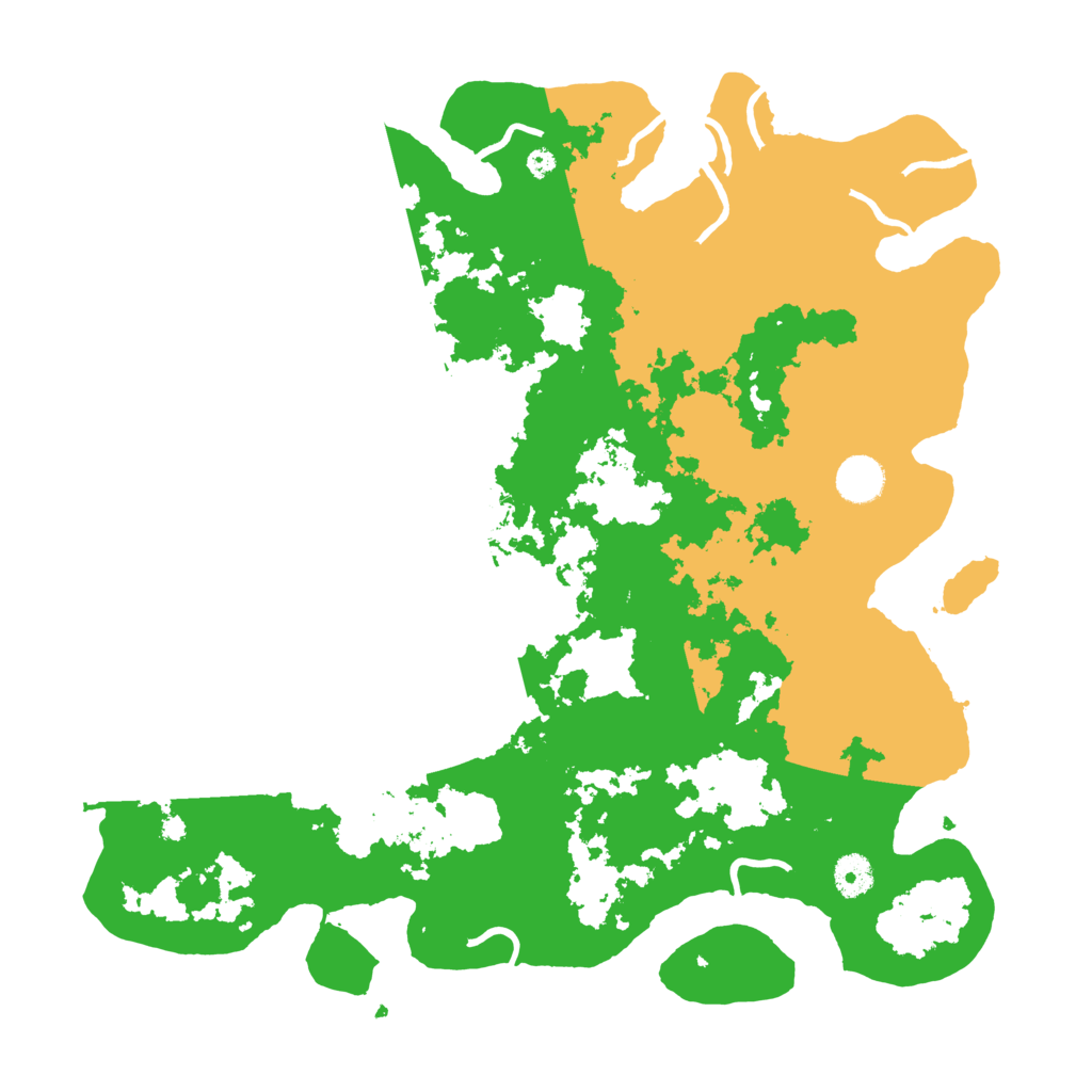 Biome Rust Map: Procedural Map, Size: 4000, Seed: 563168281