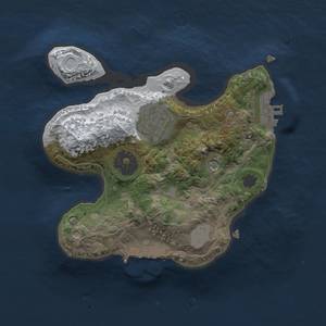 Thumbnail Rust Map: Procedural Map, Size: 2000, Seed: 648252, 9 Monuments