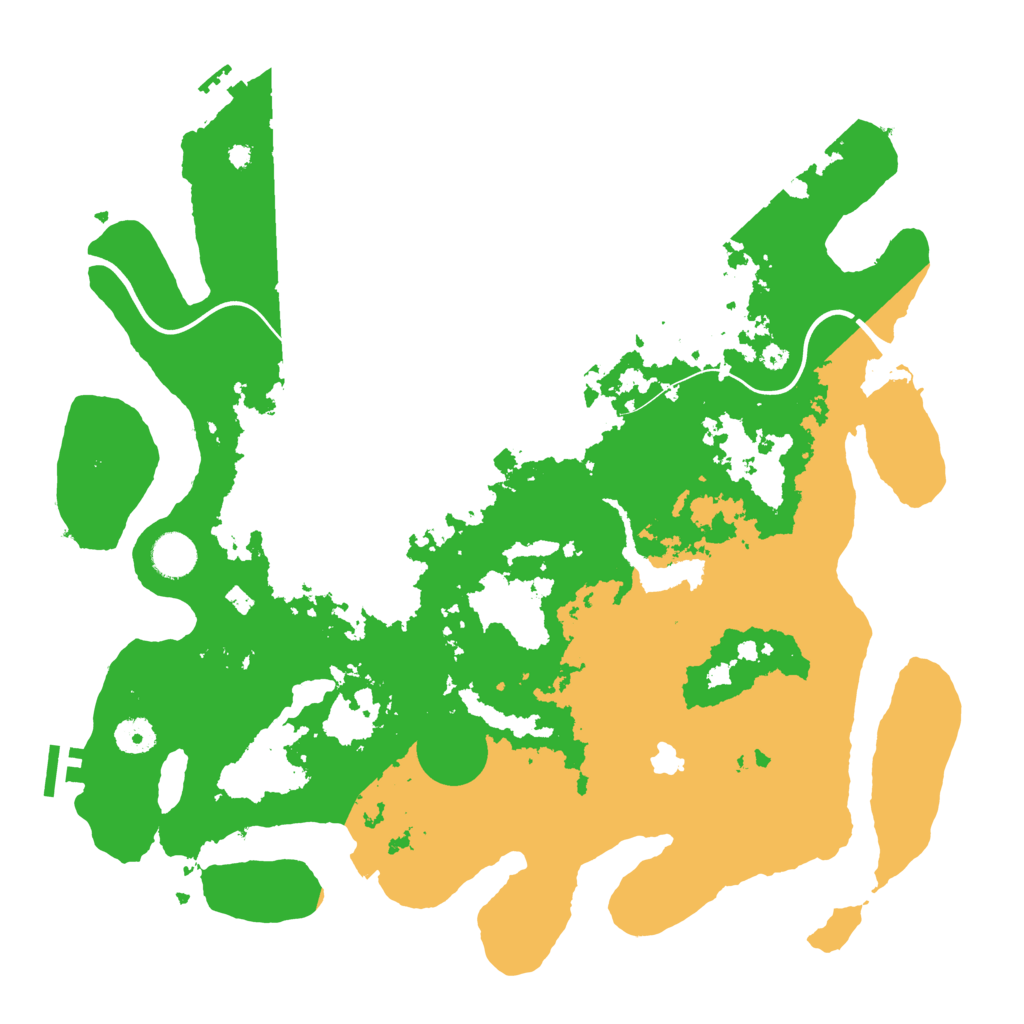 Biome Rust Map: Procedural Map, Size: 4000, Seed: 8676205