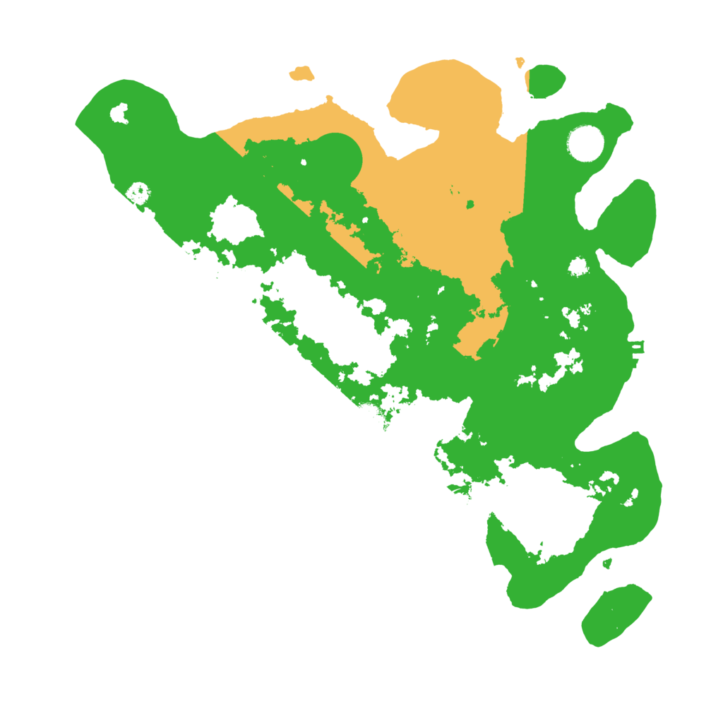 Biome Rust Map: Procedural Map, Size: 3500, Seed: 1596823956