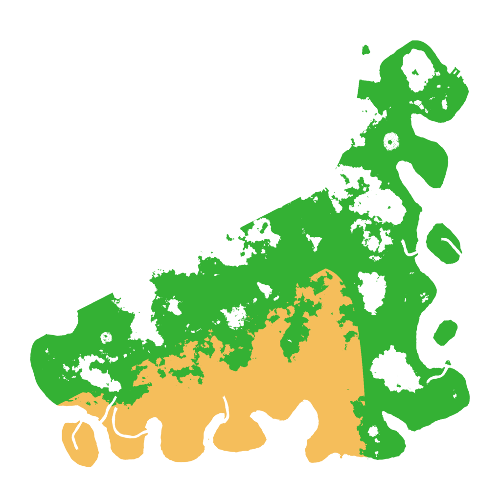 Biome Rust Map: Procedural Map, Size: 4500, Seed: 5441922