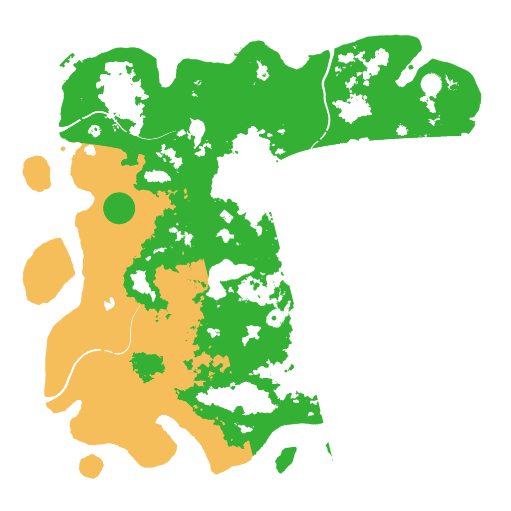 Biome Rust Map: Procedural Map, Size: 4250, Seed: 863