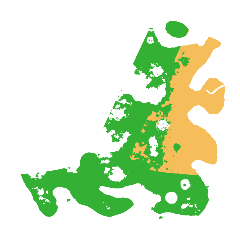Biome Rust Map: Procedural Map, Size: 3500, Seed: 254314222