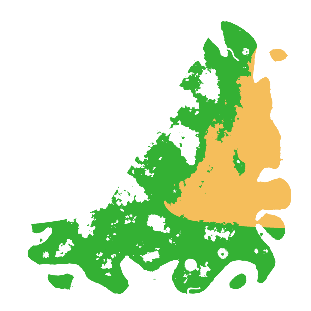 Biome Rust Map: Procedural Map, Size: 4500, Seed: 4770824